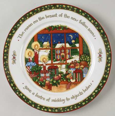 Christmas Story Dinner Plate