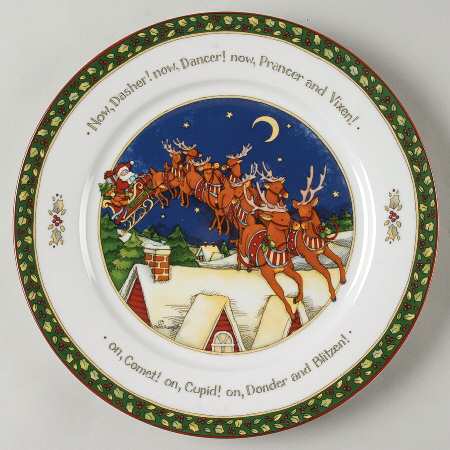 Christmas Story Dinner Plate