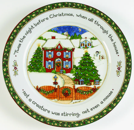 Christmas Story Dinner Plate