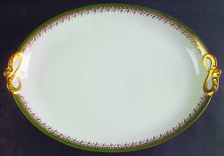 POY374 16" Oval Serving Platter
