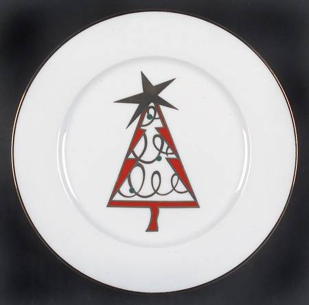 Christmas Tree Salad Plate