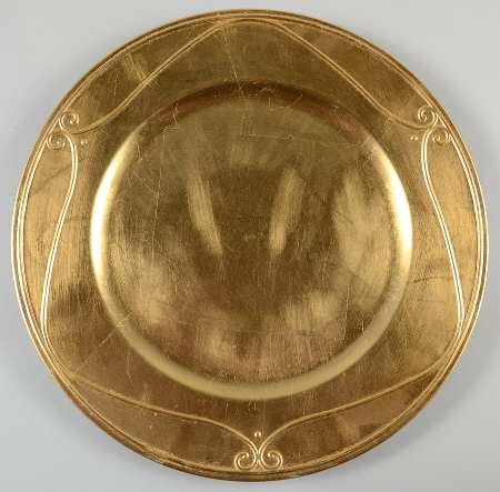 Veranda White Plastic Service Plate (Charger)