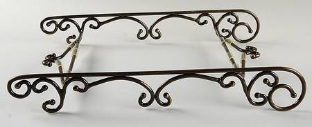 Pavillion Metal Runners for Sleigh Shaped Platter