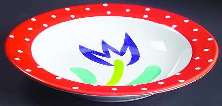 Coquette Blue Individual Dinner/Pasta Bowl