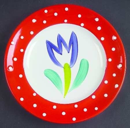 Coquette Blue Salad Plate
