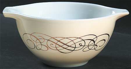 Golden Scroll by Pyrex