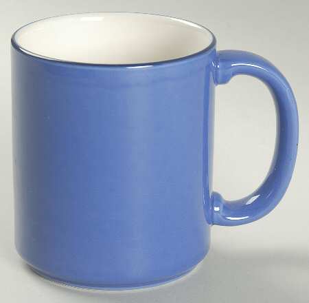 Spa Medium Blue (Coupe) Mug