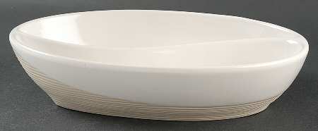 Sand & Seas Sandbar Oval Divided Vegetable Bowl