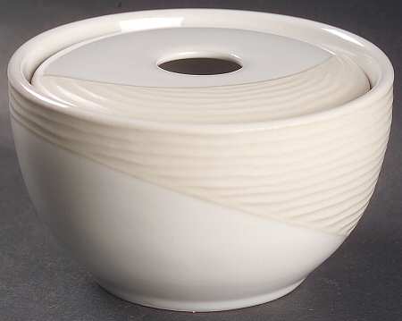 Sand & Seas Sandbar Sugar Bowl & Lid