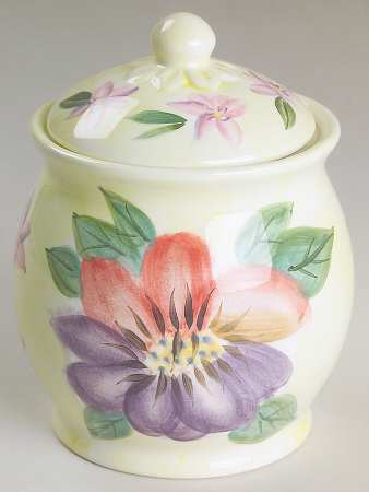 Flower Market Sugar Bowl & Lid