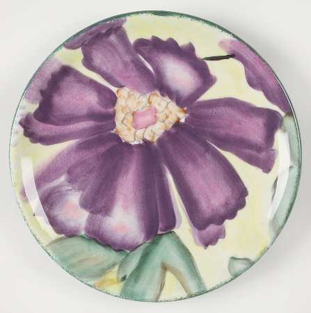 Flower Market Salad Plate