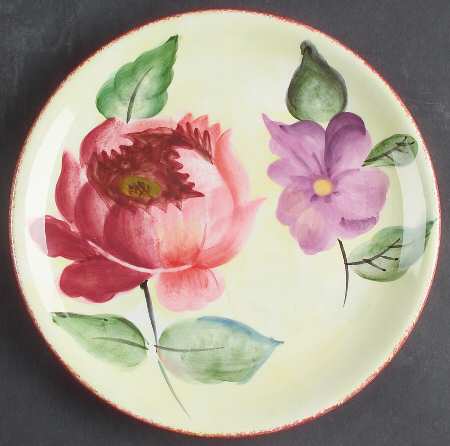 Flower Market Salad Plate