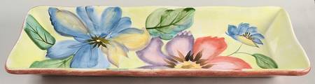 Flower Market 18" Rectangular Server