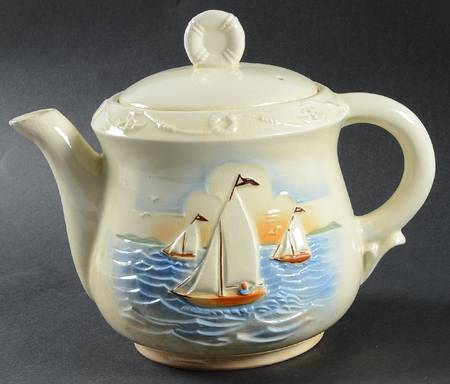 Nautical Teapot & Lid
