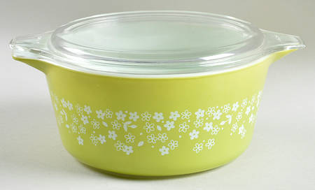 Crazy Daisy (Small Flowers) 1.5 Qt Round Covered Casserole