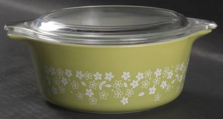 Crazy Daisy (Small Flowers) 1.50 Pt Round Covered Casserole