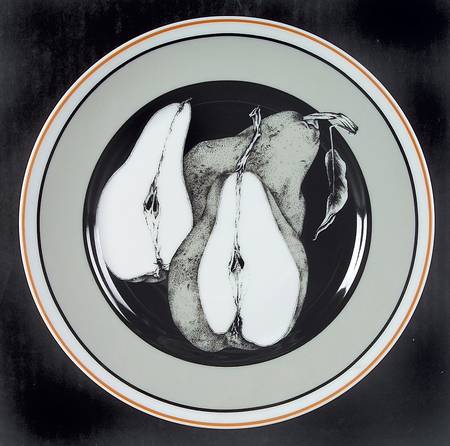 Poire III Salad Plate