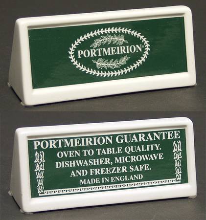 Advertising Signs by Portmeirion