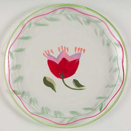 Napoli (Stoneware) Glassware Salad Plate by Pfaltzgraff