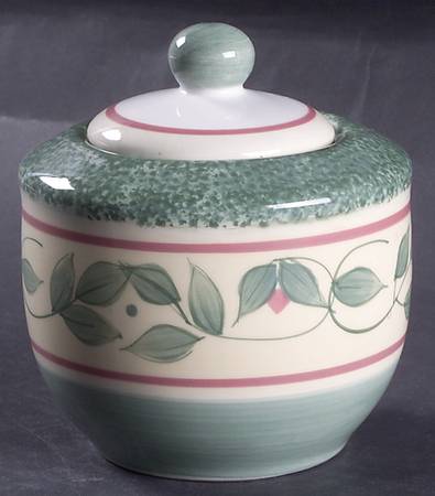 Garden District Sugar Bowl & Lid