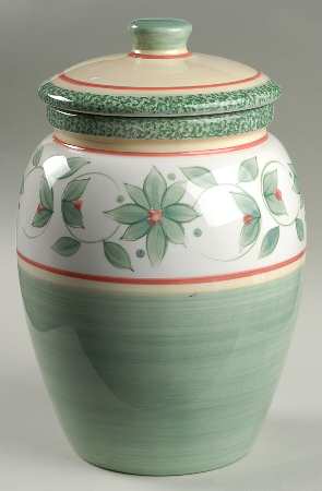 Garden District Large Canister & Lid