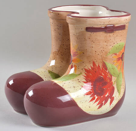 Evening Sun Boots Planter