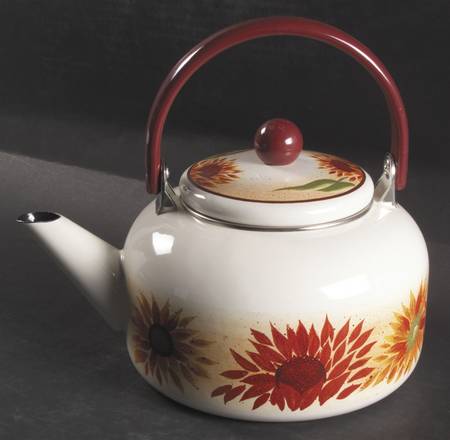 Evening Sun Metal Kettle & Lid