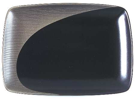 Night Surf 12" Oval Steak Platter