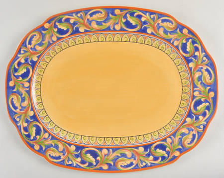 Villa Della Luna 18" Oval Serving Platter