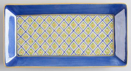 Villa Della Luna Rectangular Tray 11"