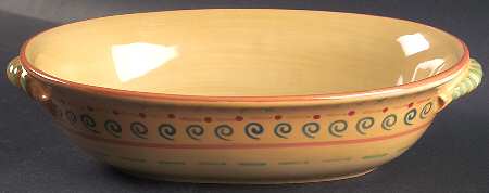 Villa Della Luna 10" Oval Vegetable Bowl