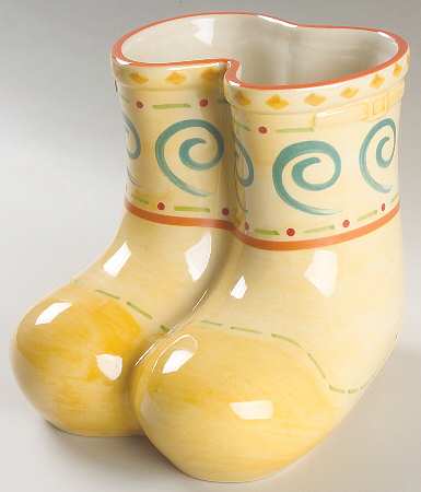 Villa Della Luna Boots Planter
