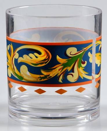 Villa Della Luna Acrylic Double Old Fashioned