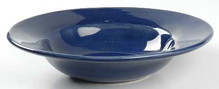 Sausalito Sapphire Blue Large Rim Soup Bowl