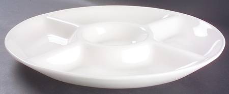 Sausalito Blanca (White) 5-Part Relish