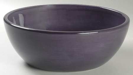 Sausalito Fig (Purple) 8" Round Vegetable Bowl