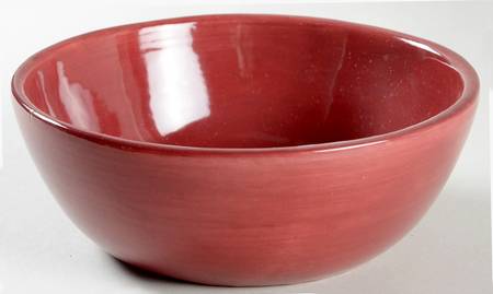 Sausalito Merlot (Red) 7" Round Vegetable Bowl