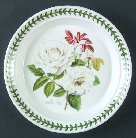 Botanic Roses Salad Plate