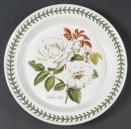 Botanic Roses Dinner Plate