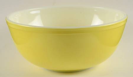 Primary Mixing Bowls (4 Bowls Only with Numbers) 10" Mixing Bowl by Pyrex