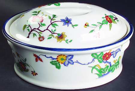 Chateau de Conde 1 Quart Oval Covered Casserole