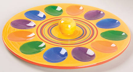 Santa Fe Deviled Egg Plate by Pacific Rim