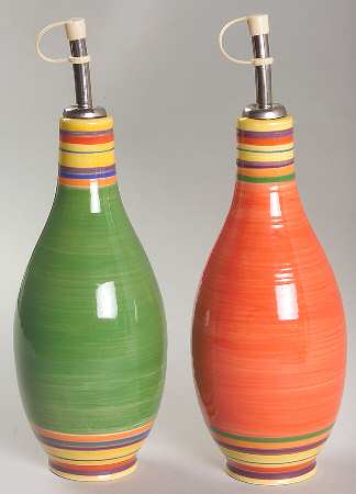 Santa Fe Set of 2 Motif Oil/Vinegars with Drizzle Spouts