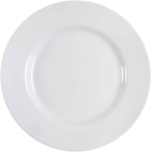 Great White Collection (Rim Shape) 12" Chop Plate (Round Platter)
