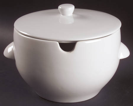 Great White Collection (Rim Shape) Tureen &  Lid