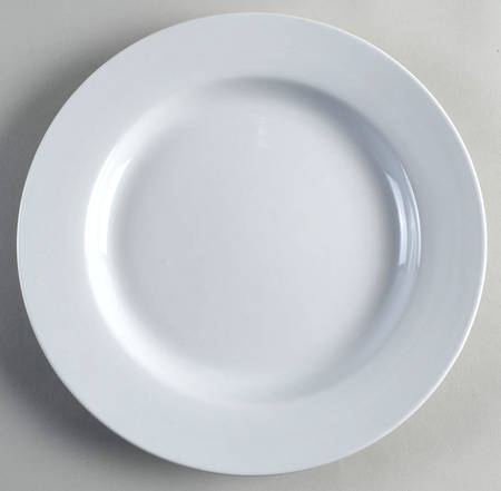 Great White Collection (Rim Shape) Dinner Plate