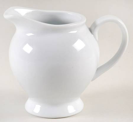 Great White Collection (Rim Shape) Creamer