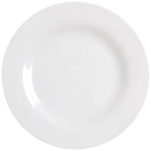 PB White Salad Plate