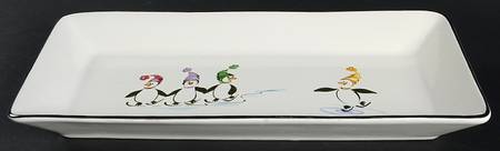 Penguin Skate 3 Step Metal Buffet Stand, Tray Only