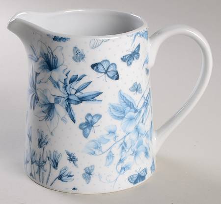 Botanic Blue 32 Oz Pitcher by Portmeirion